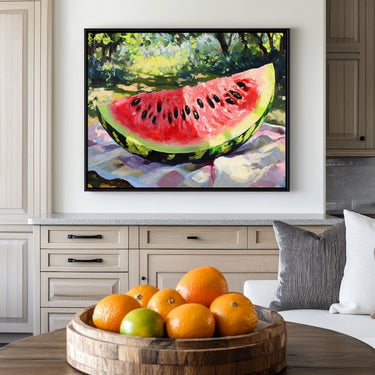 Peinture Pastèque